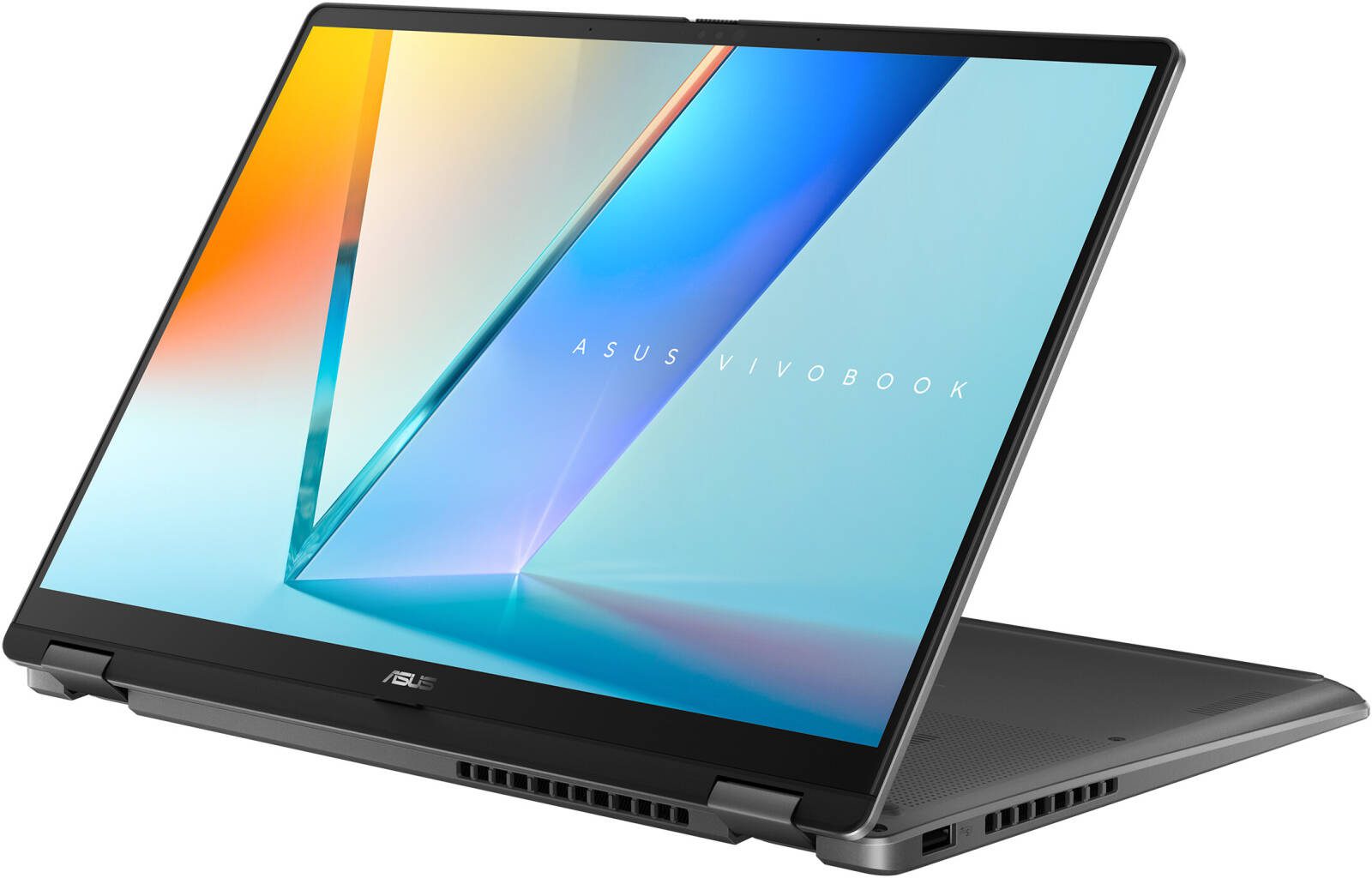 WM-LT-VB-TP3407SA-U7 Asus VivoBook 14 Flip TP3407SA| Core Ultra 7 256V | 14" WUXGA OLED Touch | 16GB | 1TB SSD | WIN11 | 2-in-1 | Matte Gray - Image 1