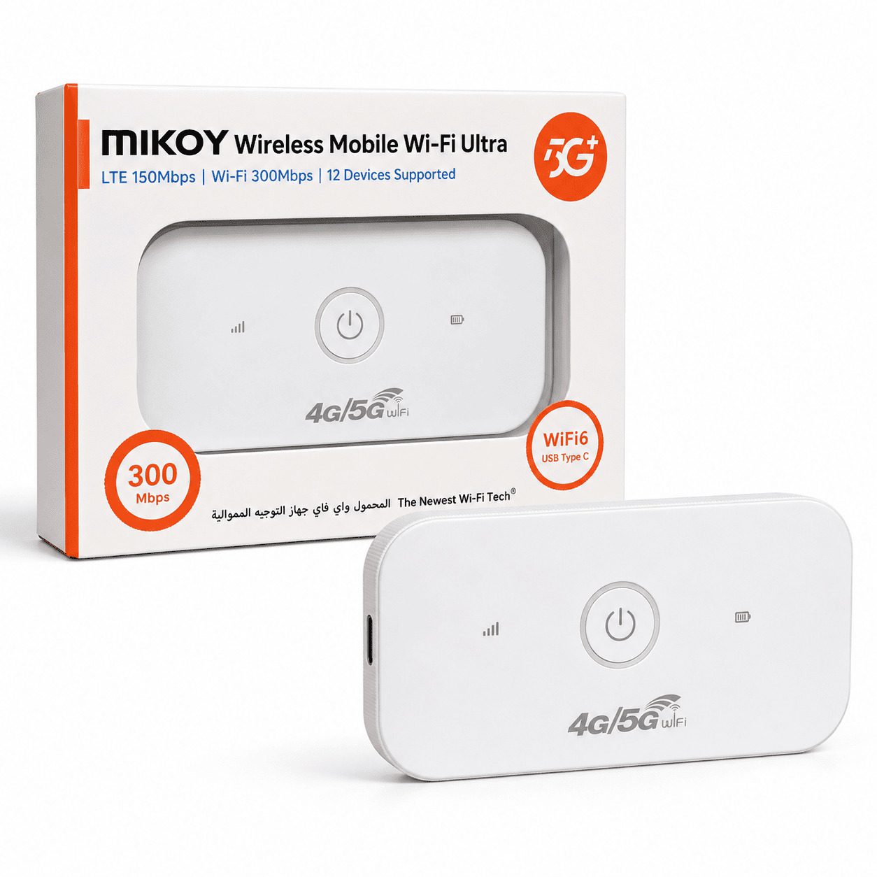 WM-W37 Mikoy Wireless Mobile Wi-Fi Ultra - Image 1