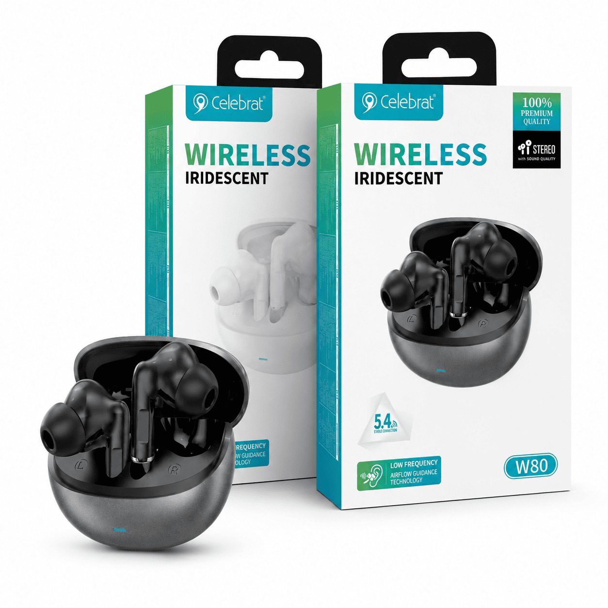 WM-W80 Celebrat Wireless Earbuds - Image 1