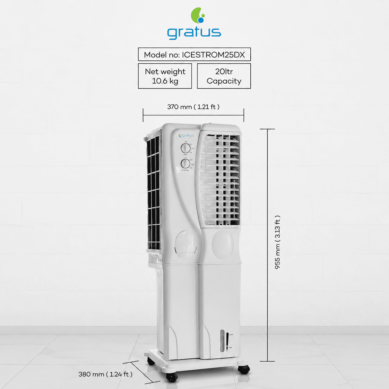 GRA-25DX20L Gratus Air Cooler 25DX20L - Image 1
