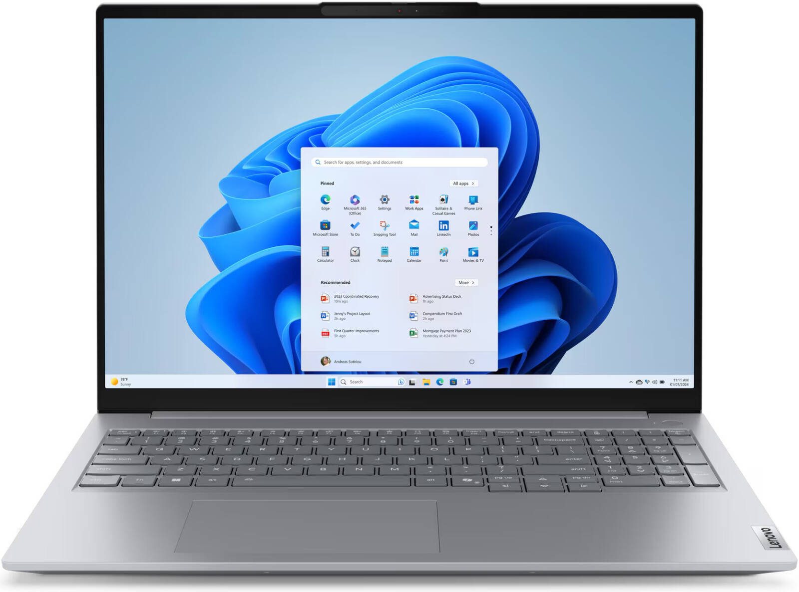WM-LT-TB16G8-C5.jpg Lenovo ThinkBook 16 G8 IRL | Intel Core Series 1 | Intel Core 5-120U | 16" WUXGA IPS | 16GB DDR5 | 512GB SSD | Intel UHD | WIN11 Pro - Image 1